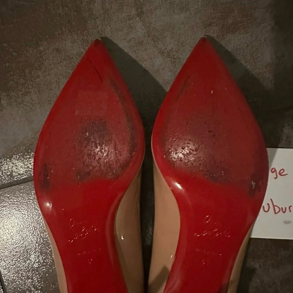 Louboutin Kate 70mm in color blush (nude)
Size 41 - Picture 6 of 9